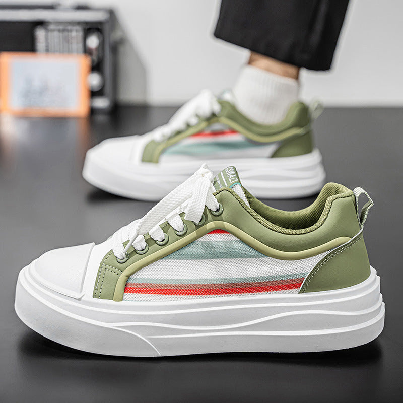 Damen Chunky Sneakers mit atmungsaktiven Einsätzen und modischen Designelementen Echo Archiv