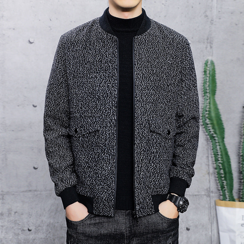 Herren Modische Harringtonjacke Echo Archiv