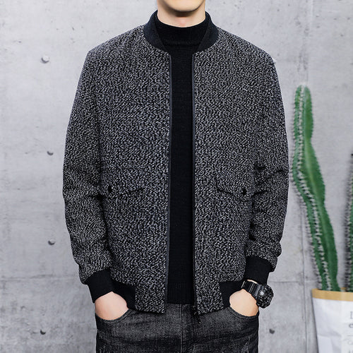 Herren Modische Harringtonjacke Echo Archiv