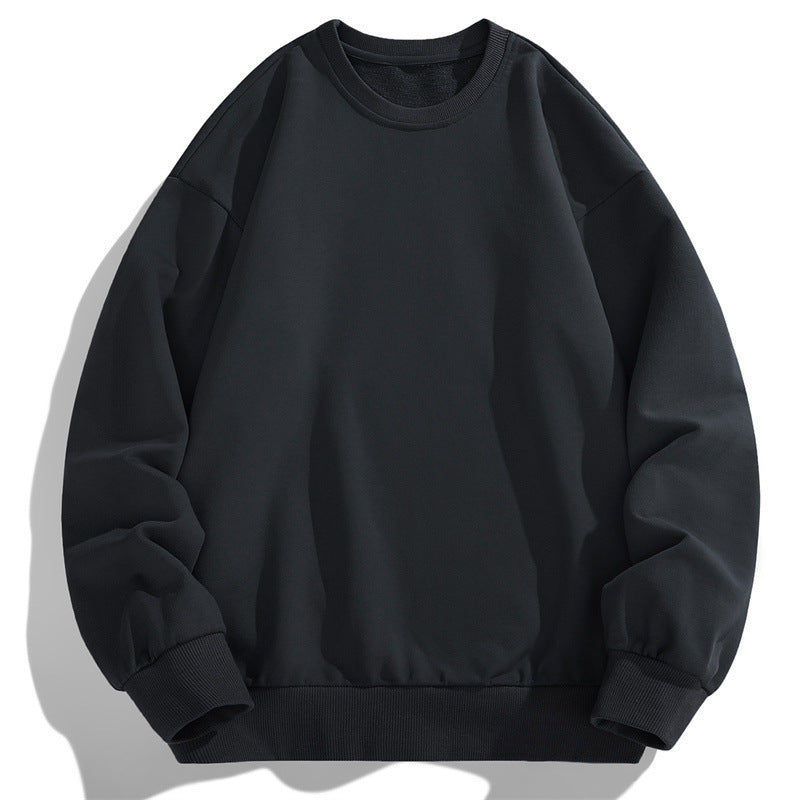 Herren Oversize Rundhals-Sweatshirt mit Rippbündchen und dropped-shoulder Schnitt Echo Archiv