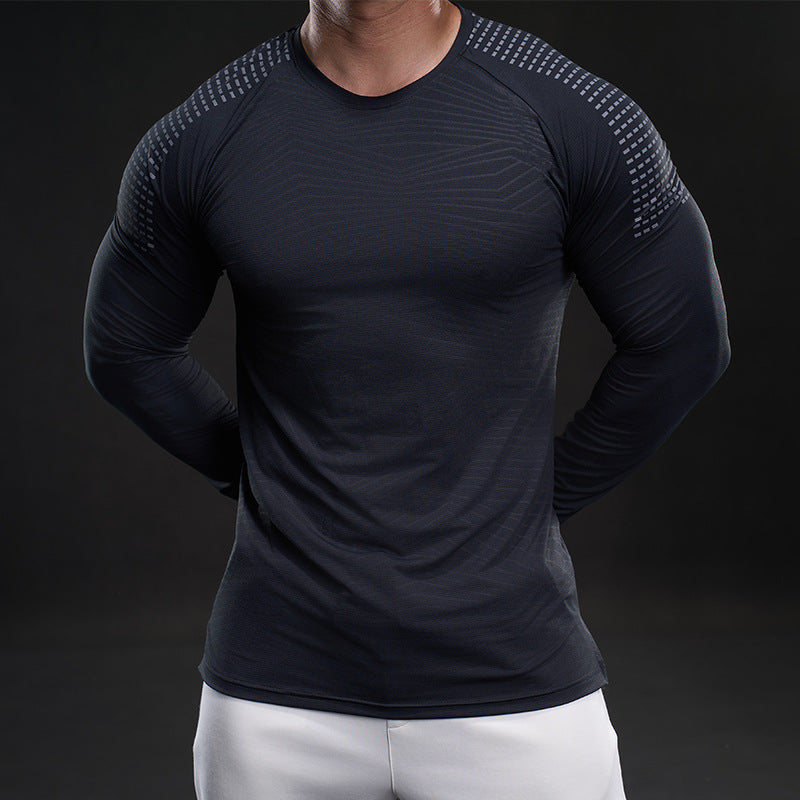 Herren funktionales Langarmshirt mit innovativer Mesh-Struktur Echoarchiv