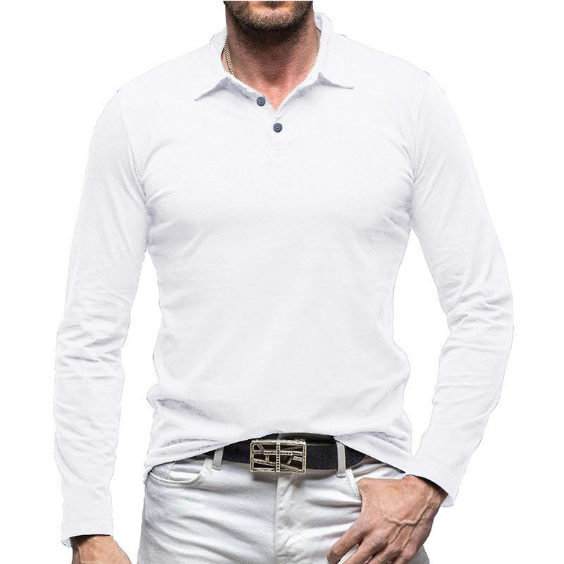 Herren Langarm Poloshirt mit modernem Schnitt Echoarchiv
