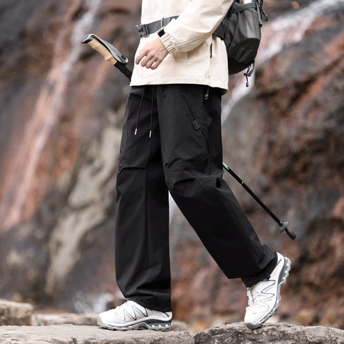 Herren Outdoor Cargo-Hose mit verstellbarem Bund und praktischen Seitentaschen Echoarchiv