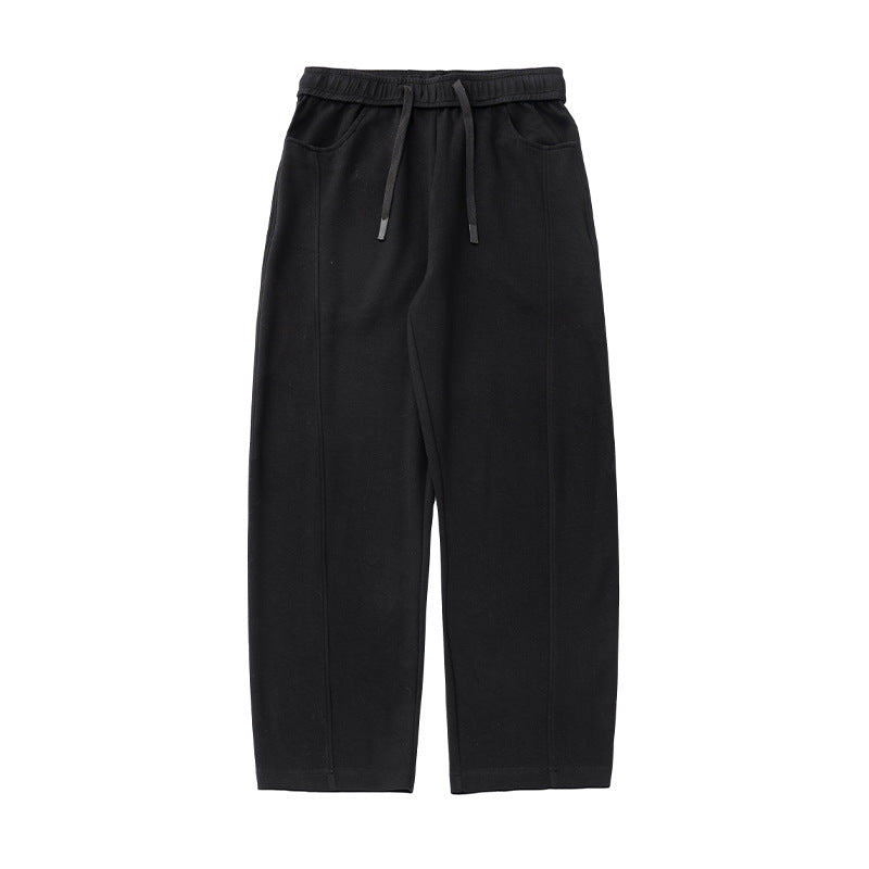 Damen Relaxed-Fit Sweatpants mit Ziernähten, hohem Elastikbund und Kordelzug Echo Archiv