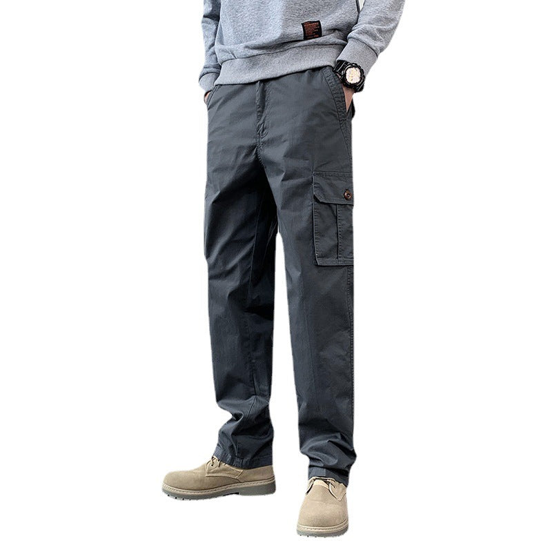 Herren Straight-Fit Cargohose mit Mehrfachtaschen und legerer Passform Echo Archiv