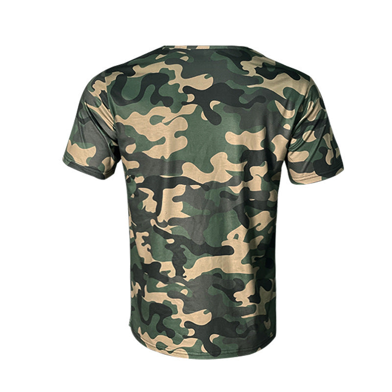 Herren Camouflage T-Shirt Echoarchiv