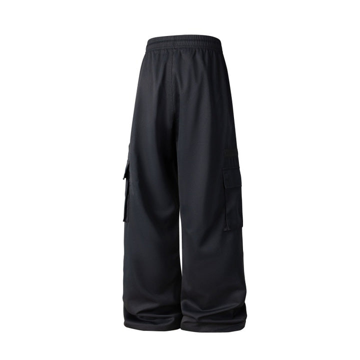 Herren Weite Cargo-Hose im Oversize-Schnitt mit elastischem Tunnelzugbund und Multifachtaschen Echo Archiv