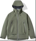 Herren technisch-isolierende Softshelljacke mit Kapuze und Fleece-Innenkragen Echo Archiv