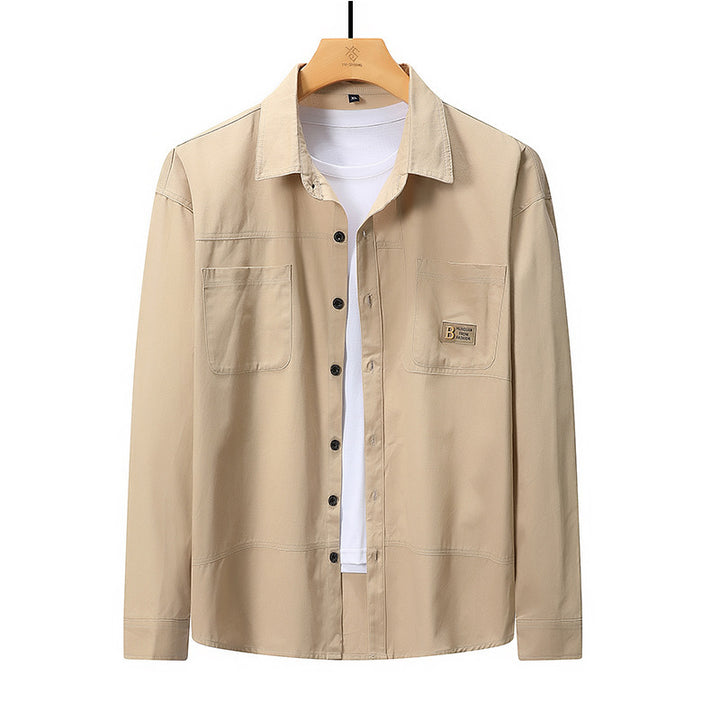 Herren Praktische und moderne Hemdjacke Echo Archiv