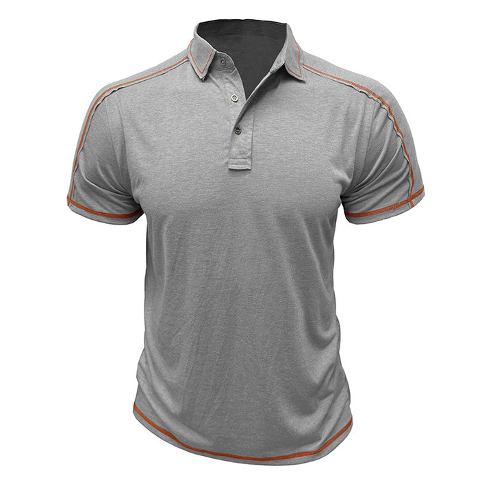 Herren Sportliches Poloshirt Echoarchiv