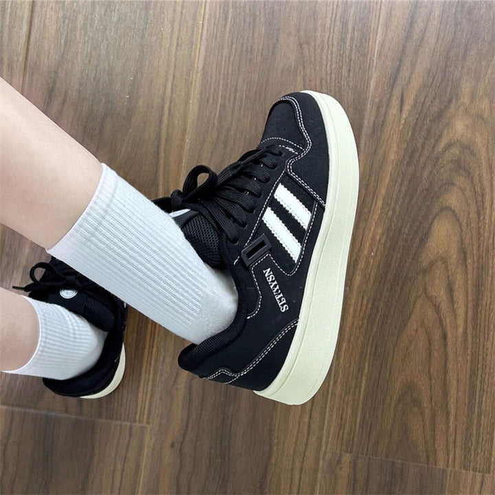 Damen Sneakers im urbanen Retro-Stil mit gepolsterter Innensohle und rutschfester Laufsohle Echo Archiv