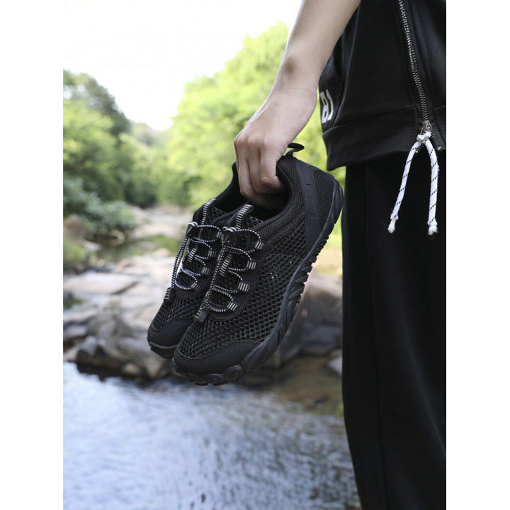 Herren Atmungsaktiver Trekking‑Wasserschuh mit Quick‑Lace und profilierter Gummisohle – Tavélo