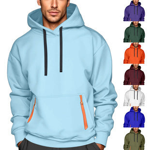 Herren Kapuzenpullover mit modischen Reißverschluss-Taschen Echoarchiv