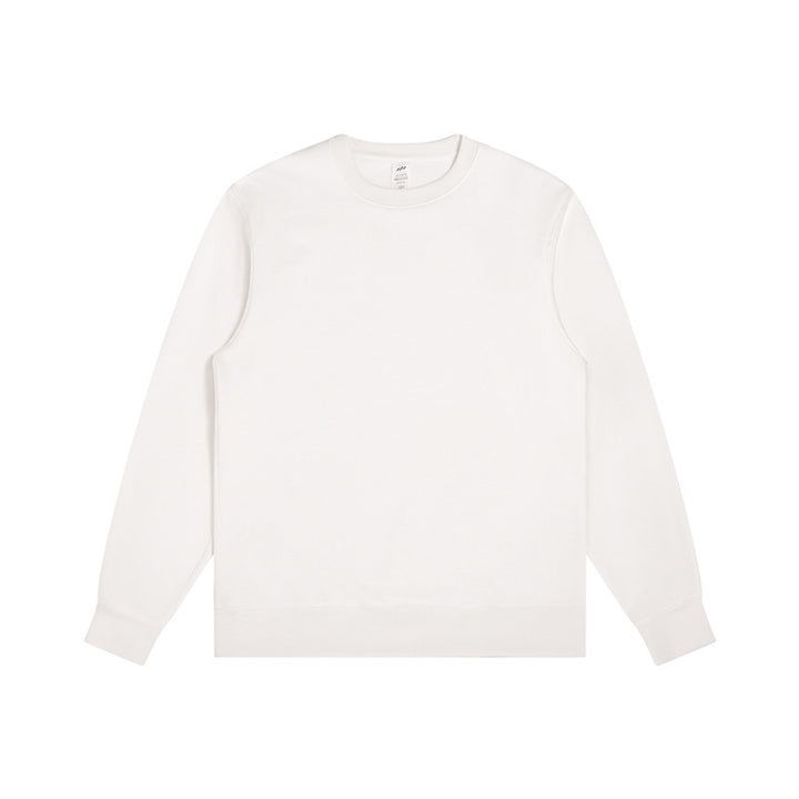 Unisex Minimalistisches Baumwoll-Sweatshirt mit Rundhals, Rippbündchen & Relaxed Fit Echo Archiv