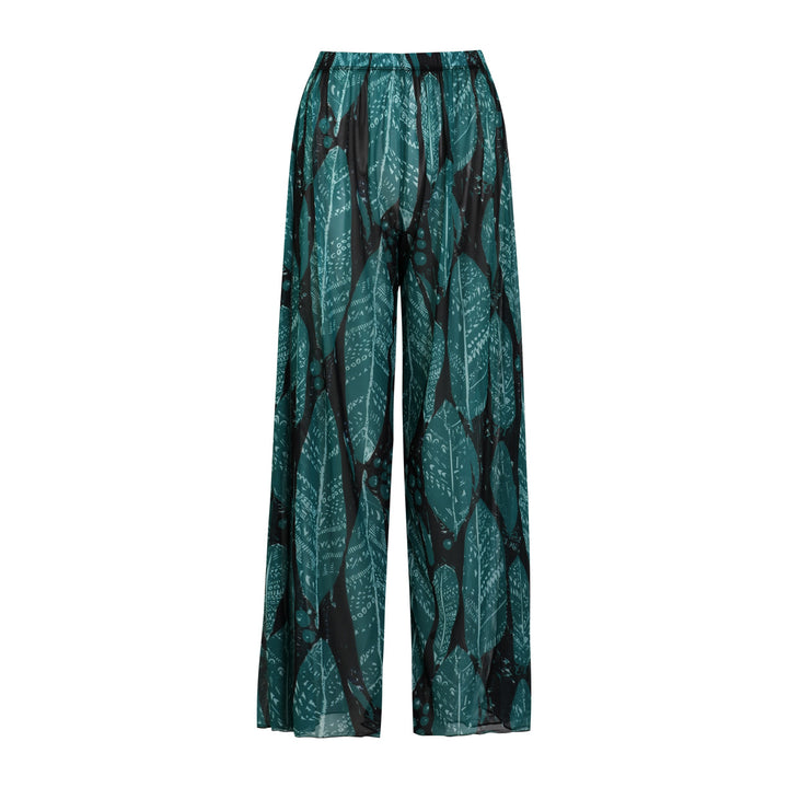 Damen weite Strandhose mit Schlangenmuster Echo Archiv