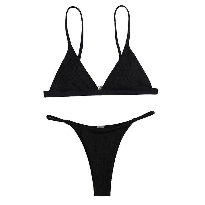 Damen Triangel-Bikini-Oberteil mit verstellbaren Trägern Echo Archiv