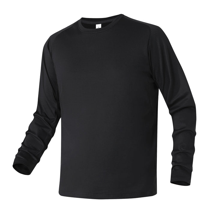 Herren Langarm-Thermo-Shirt mit Waffelstruktur und atmungsaktivem Funktionsmaterial Echo Archiv