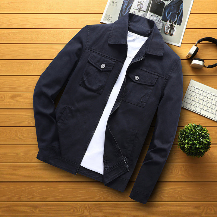 Herren stilvolle Multifunktionsjacke mit praktischen Taschen Echoarchiv