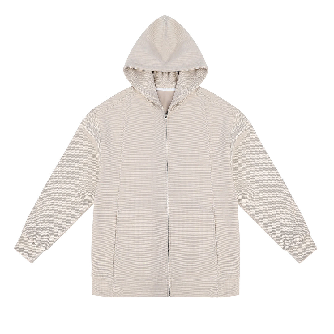 Herren Freizeitjacke mit strukturiertem Design und praktischen Taschen Echoarchiv