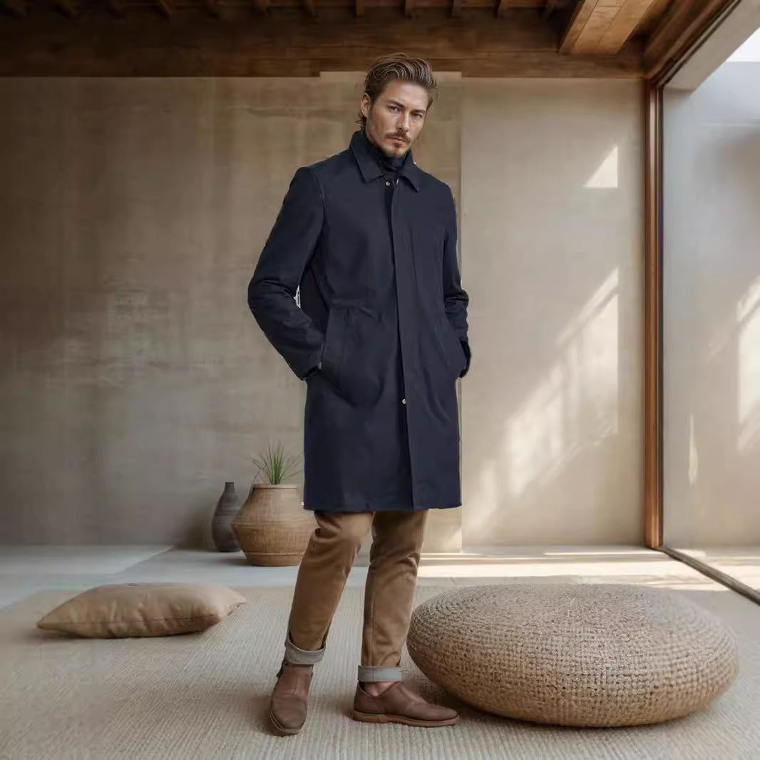 Herren eleganter Übergangsmantel Echoarchiv