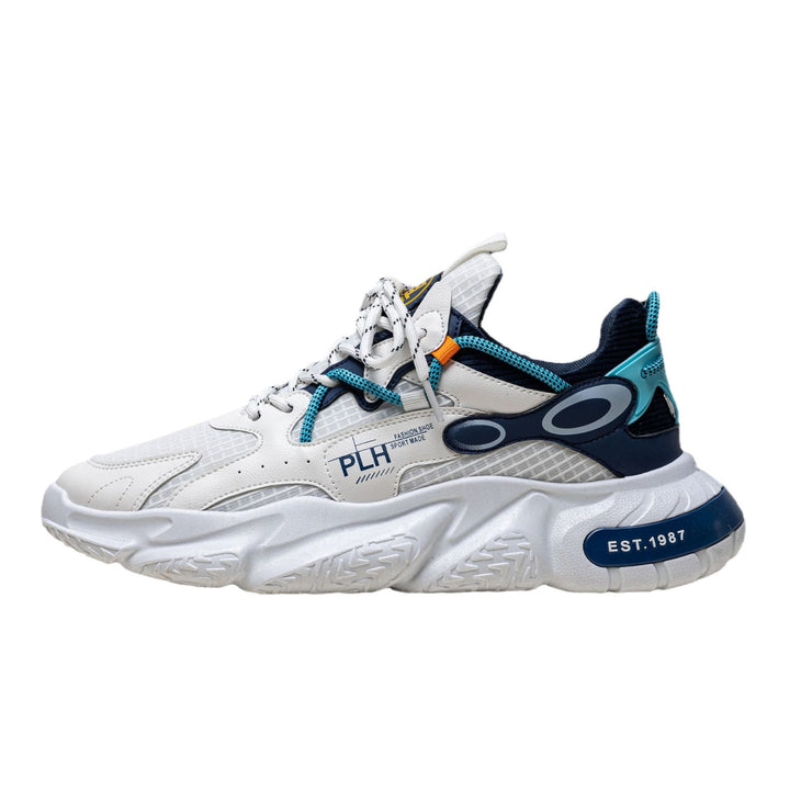 Herren Voluminöser Performance-City-Sneaker mit skulpturaler Plateausohle Echoarchiv