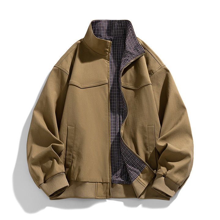 Herren Leichte Übergangsjacke mit Stehkragen Echo Archiv