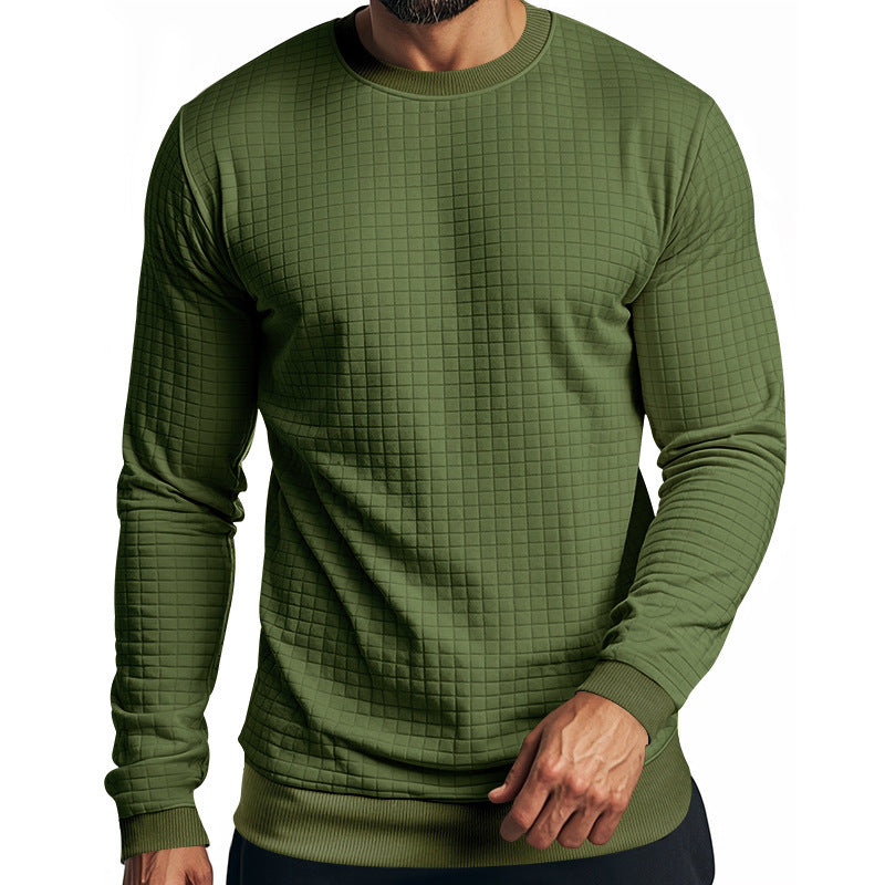 Herren strukturiertes Langarmshirt Echoarchiv