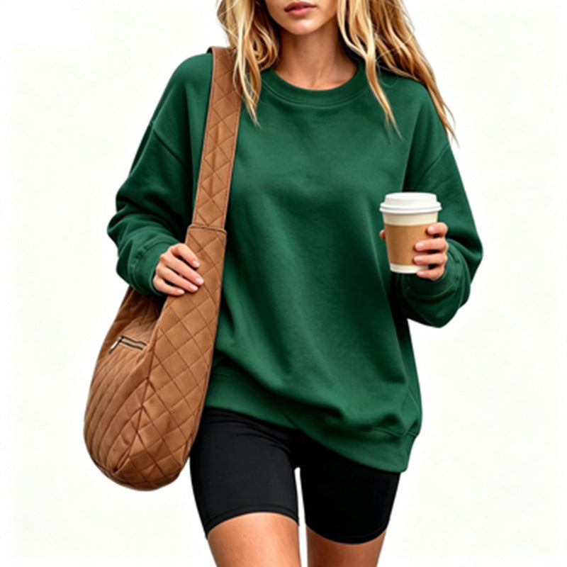 Damen Bequemer Oversized Sweatshirt Echoarchiv