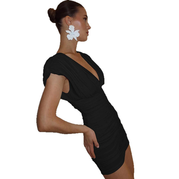 Damen Mini-Kleid mit raffinierten Drapierungsdetails Echo Archiv