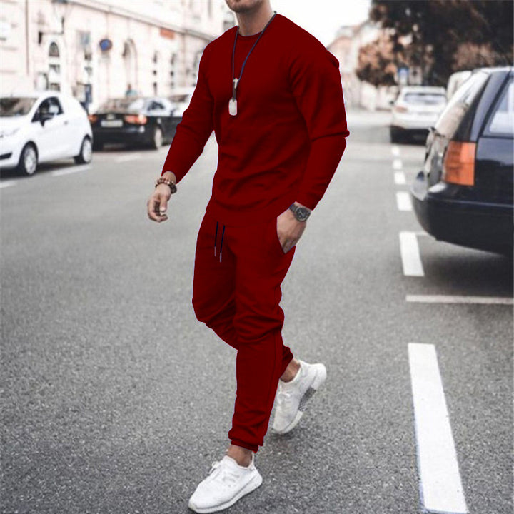 Herren sportliches Oberteil und Jogginghose Set Echoarchiv