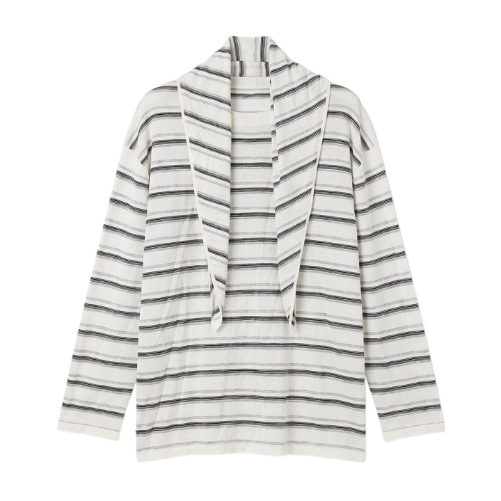 Damen Lässige Streifenjacke Echo Archiv