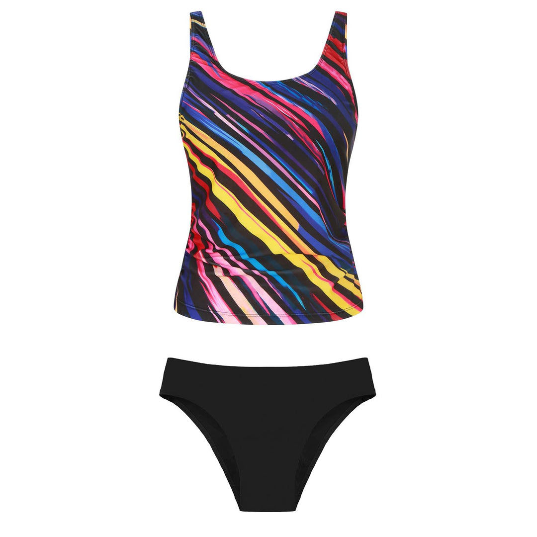 Damen Bikiniset mit floralem Oberteil und klassischem Unterteil Echo Archiv