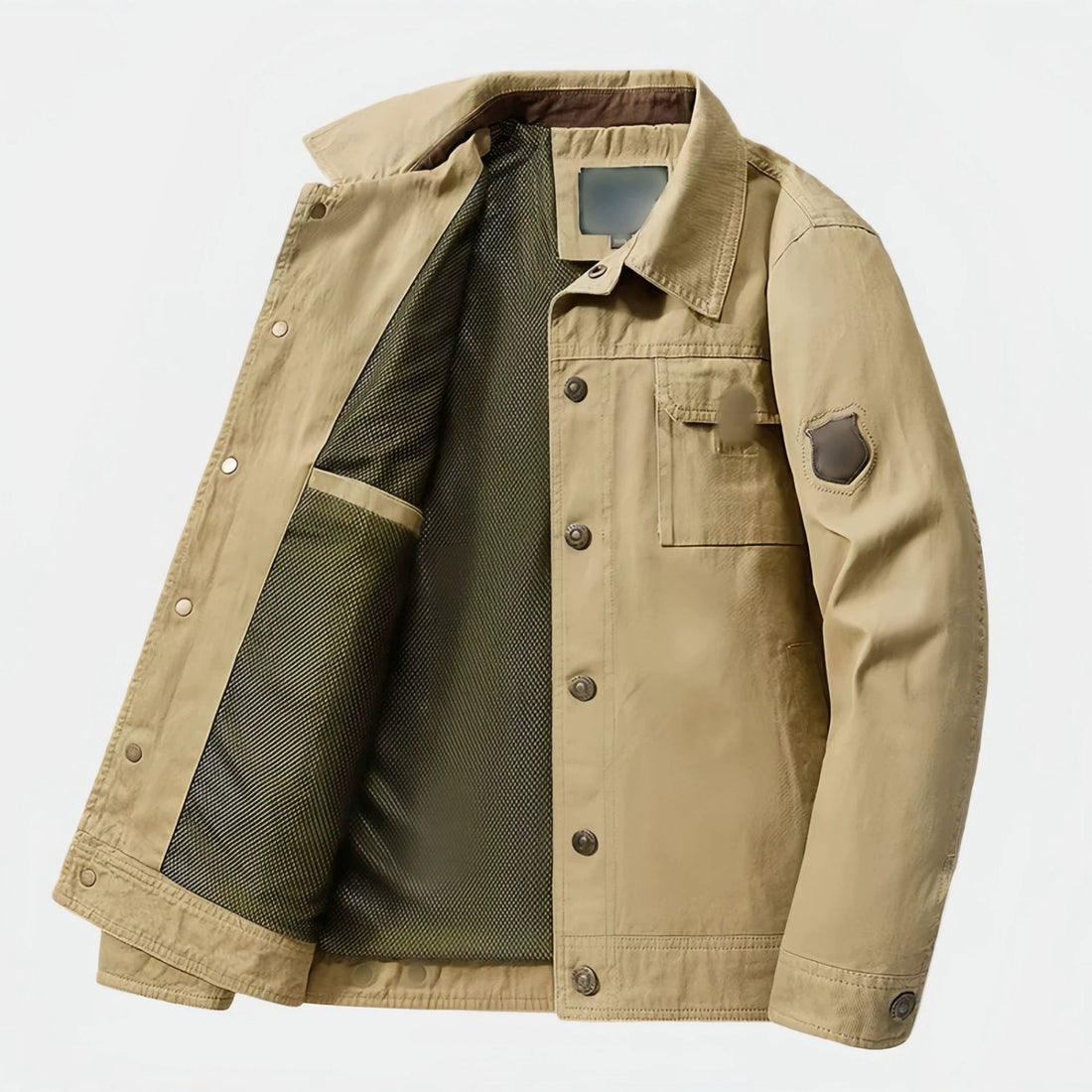 Herren Stilvolle Baumwolljacke – Taviero