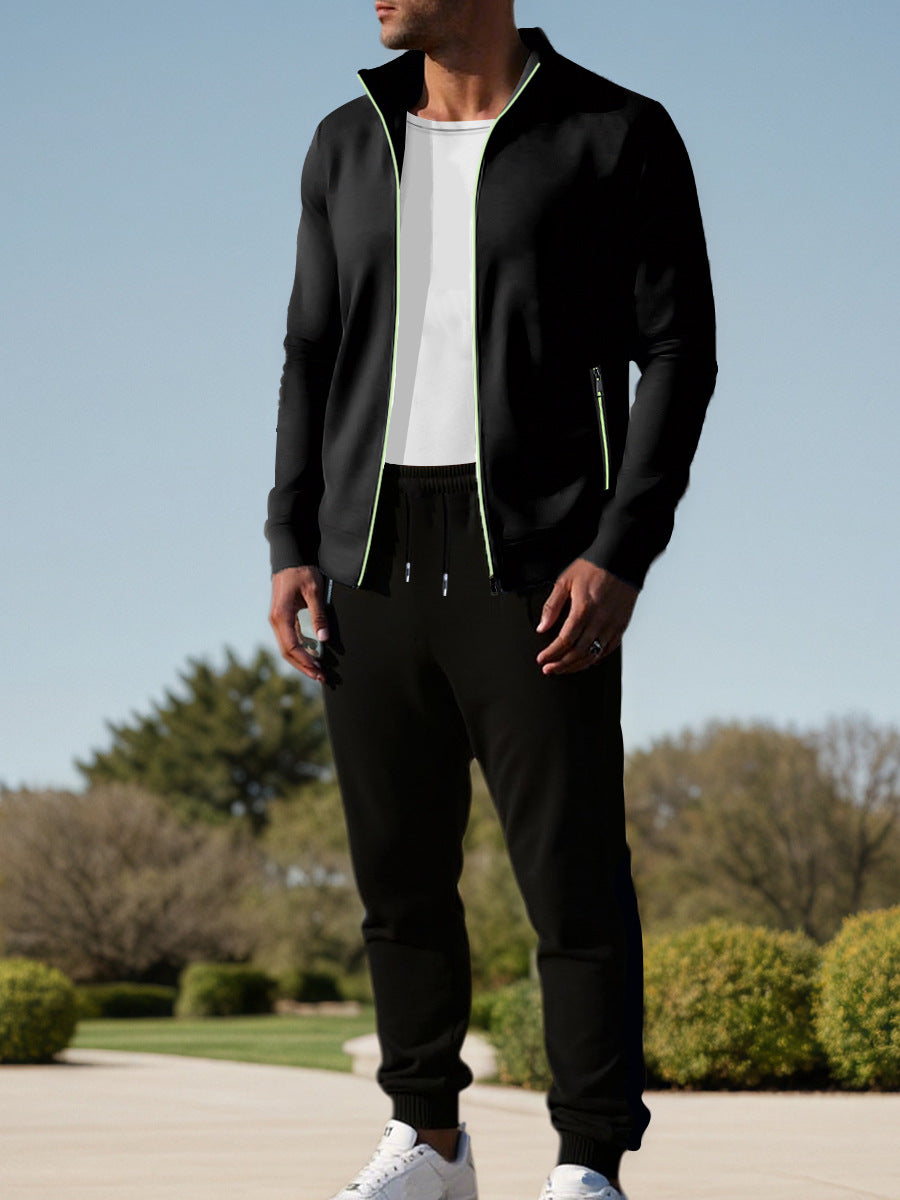 Herren Sportjacke mit hochelastischen Materialien und komfortabler Passform Echoarchiv