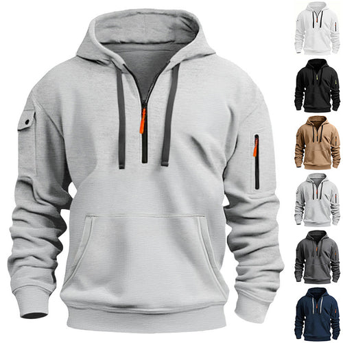 Herren Sweatshirt mit funktionalen Taschen Echoarchiv