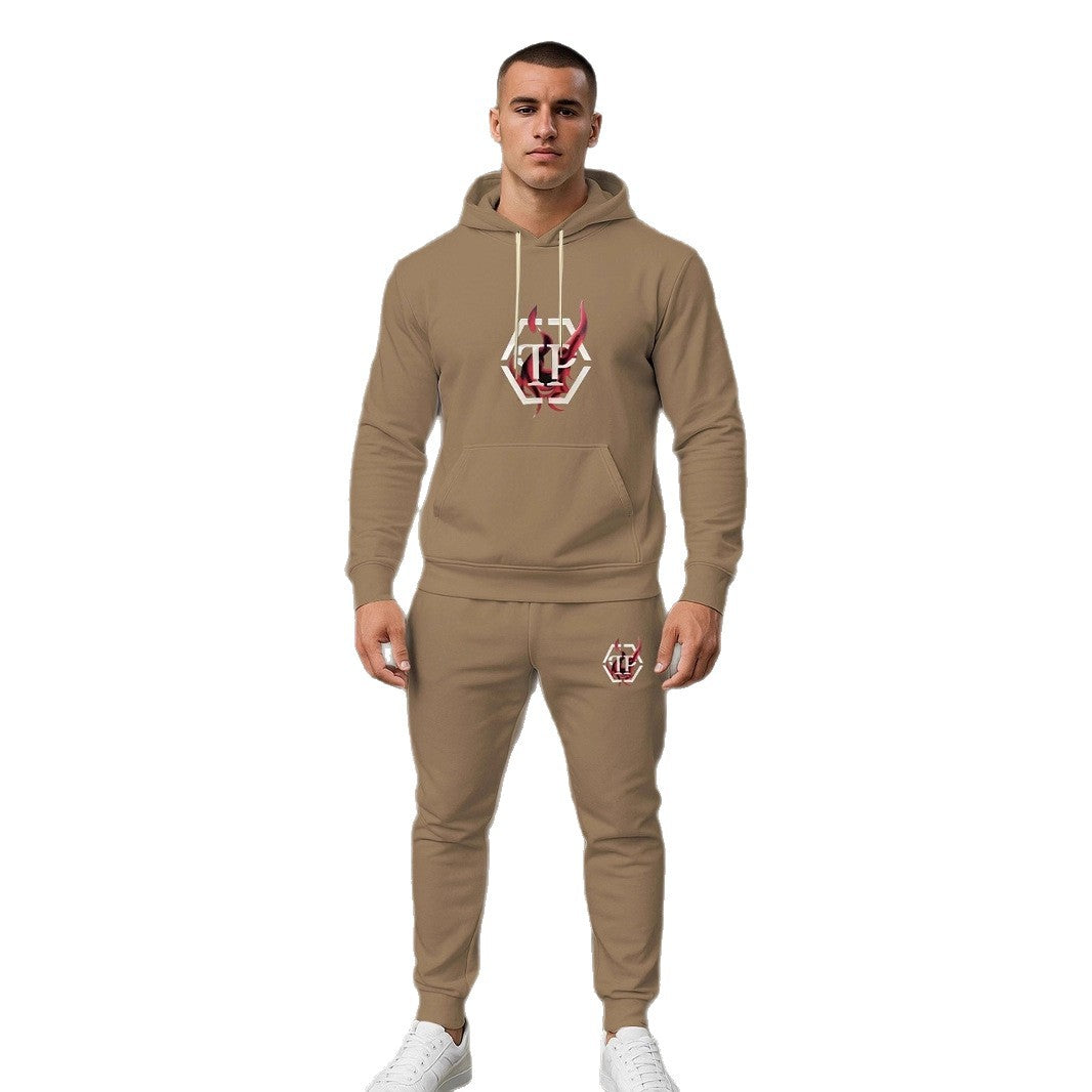 Herren Sportives Hoodie- und Jogginghose-Set Echoarchiv