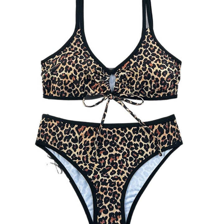 Damen Triangel-Bikini mit verstellbaren Bändern und elastischer Taillenlinie Echo Archiv