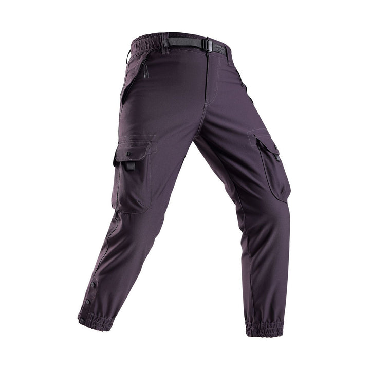 Herren Tapered Cargo-Joggerhose im Tactical-Utility-Stil mit elastischem Knöchelsaum und Multifachtaschen Echo Archiv