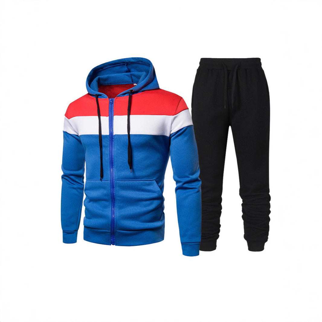Herren Sportliches Kapuzenanzug-Set Echoarchiv
