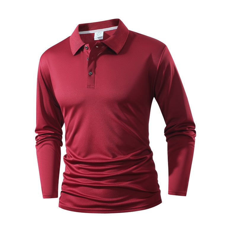 Herren Langarm Poloshirt Echo Archiv