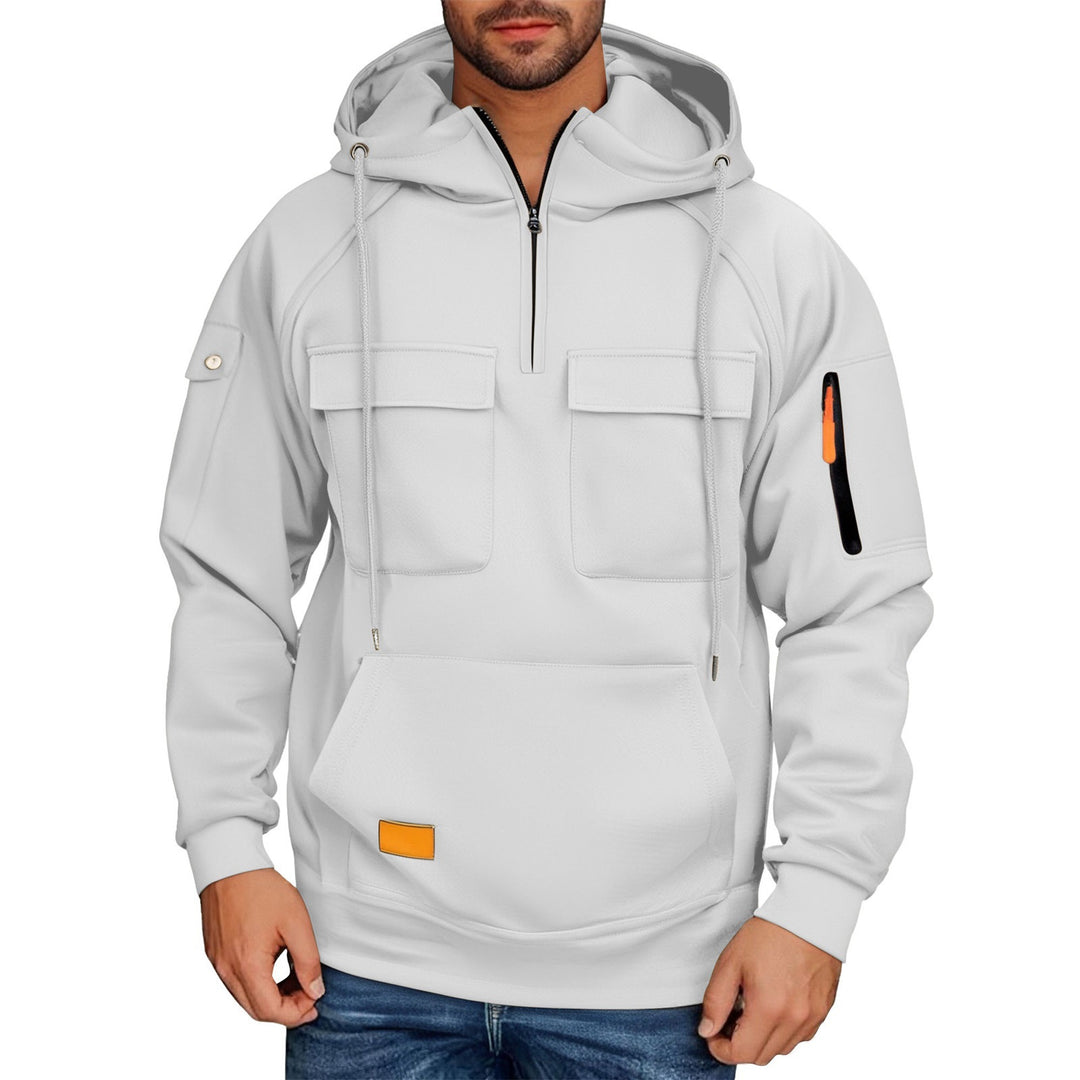 Herren Alltags-Hoodie mit praktischen Taschen Echoarchiv