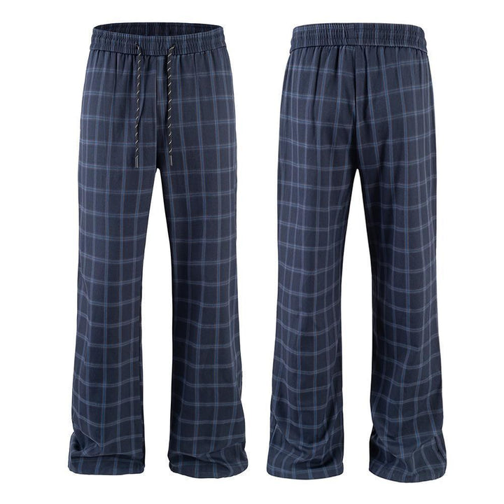 Herren Bequeme Freizeithose mit Karomuster Echo Archiv