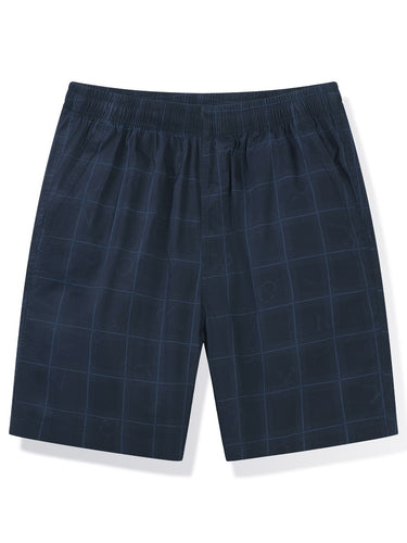 Herren lässige Shorts im modernen Karomuster Echoarchiv