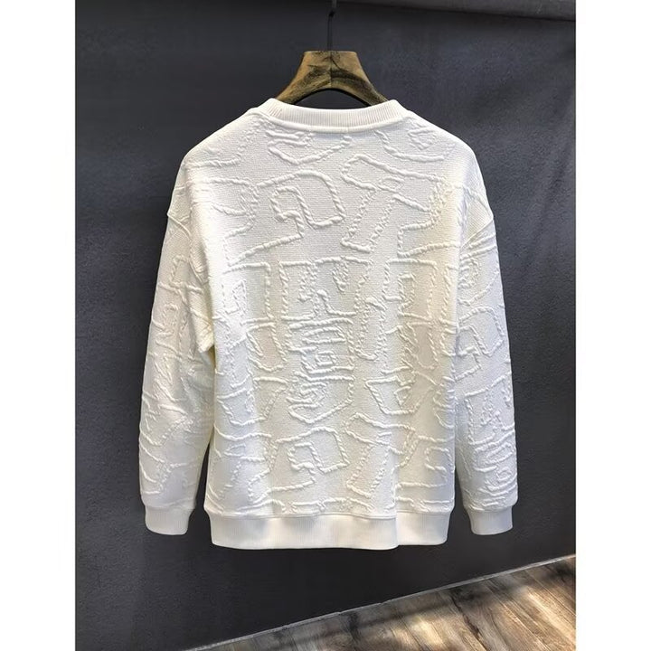 Damen Modischer Sweater mit 3D-Struktur Echo Archiv
