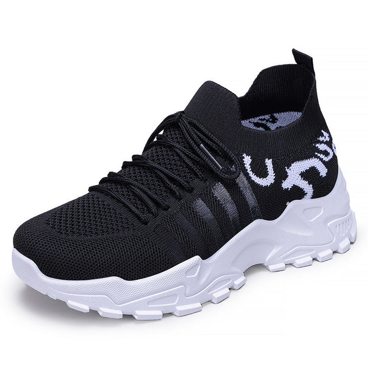 Damen Sportliche Atmungsaktive Sneakers mit elastischem Leisten und rutschfester Sohle Echo Archiv