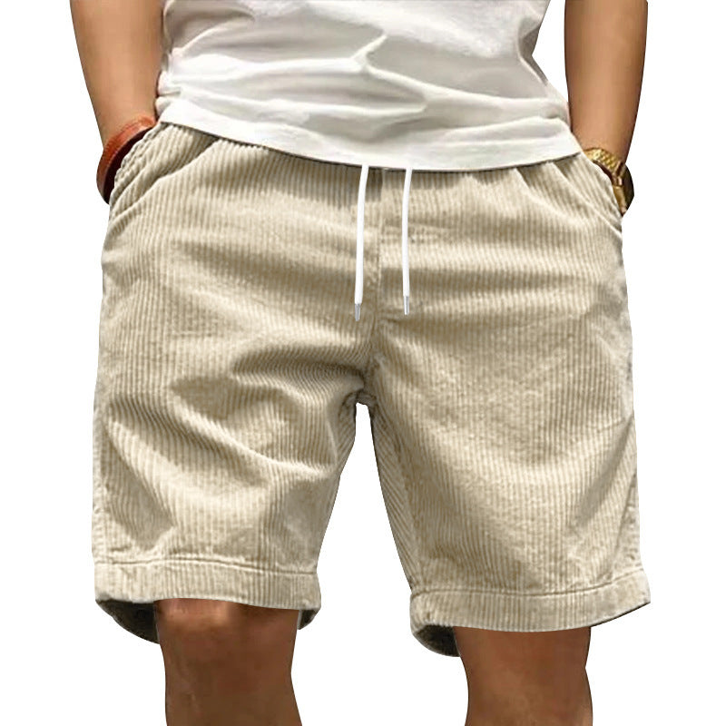 Herren Cordshorts mit elastischem Bund und praktischen Seitentaschen Echoarchiv