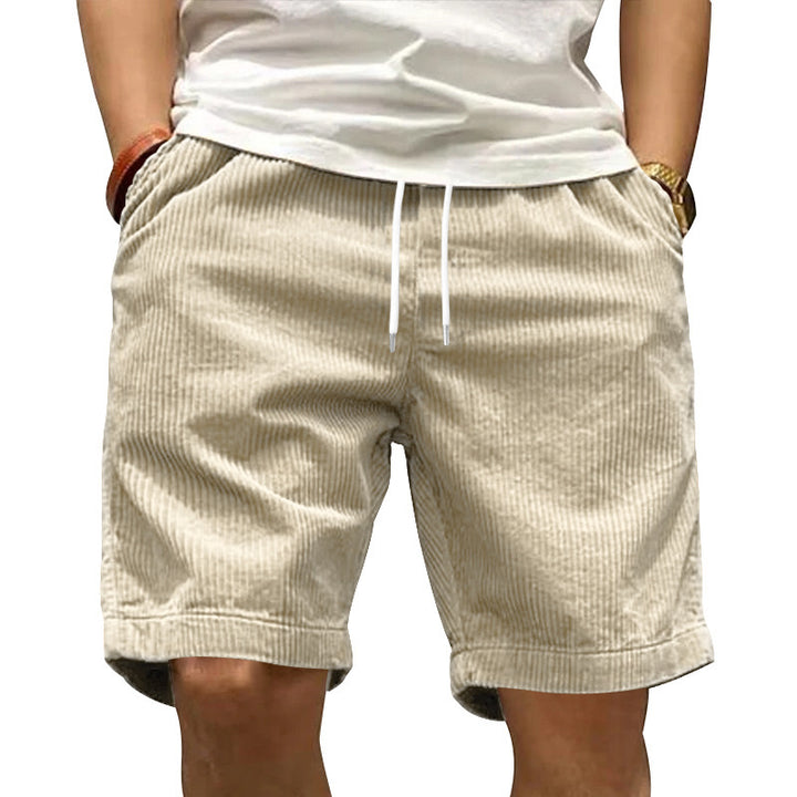 Herren Cordshorts mit elastischem Bund und praktischen Seitentaschen Echoarchiv