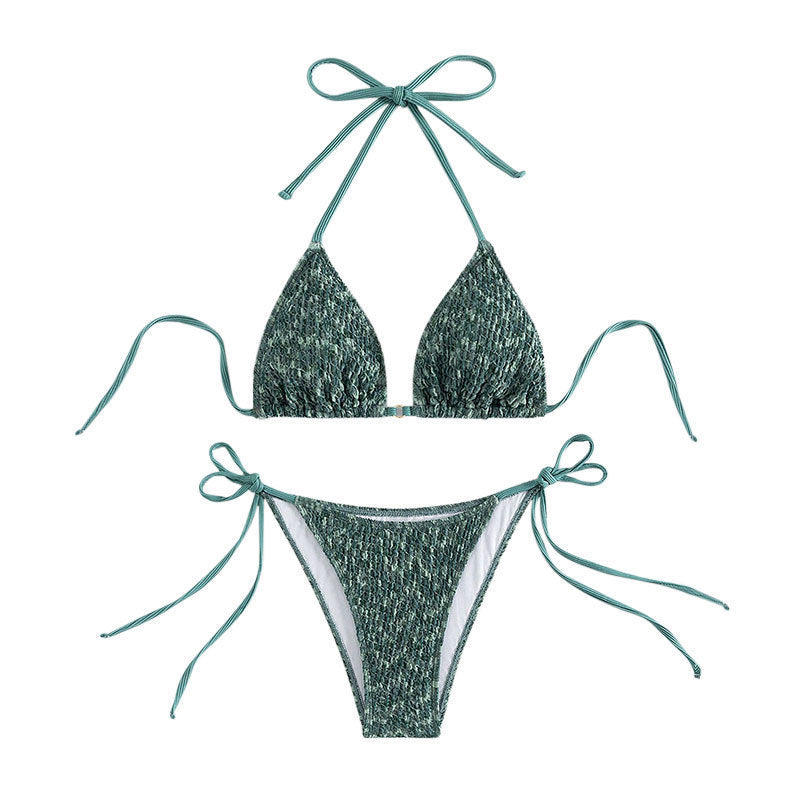 Damen Triangel-Bikini mit verspieltem Knotendesign Echo Archiv