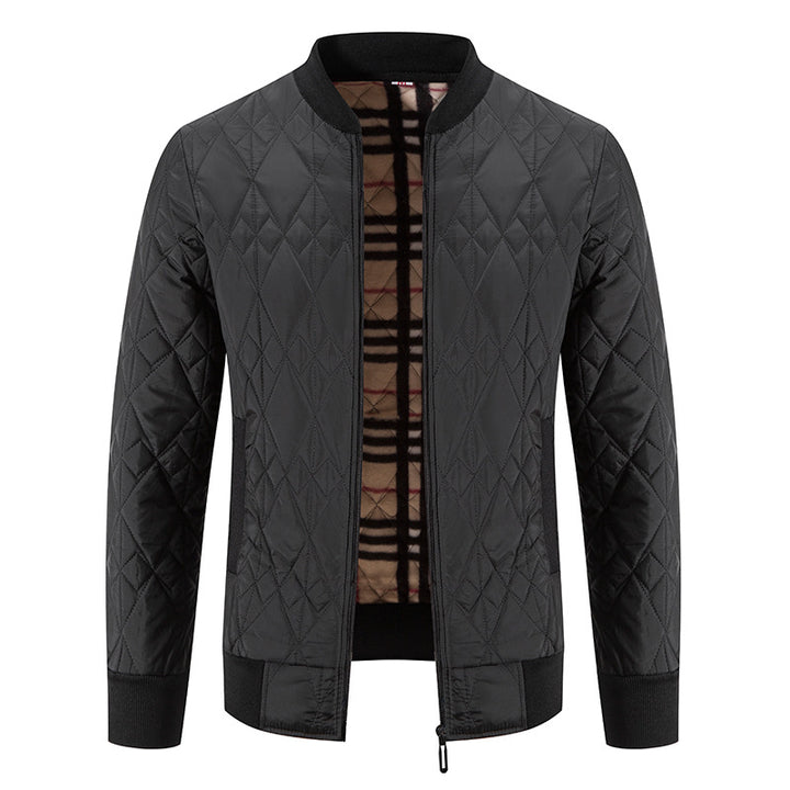Herren Steppjacke mit modernem Design und praktischem Reißverschluss Echoarchiv