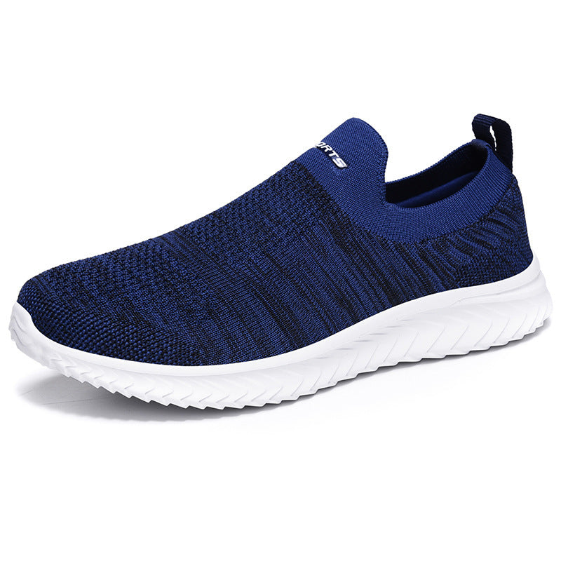 Herren Slip-On Leichte Strick Sneakers Echoarchiv